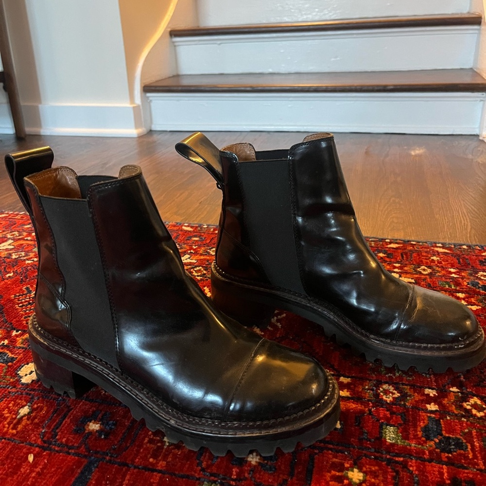 See by Chloe Black Ankle Boots size 39